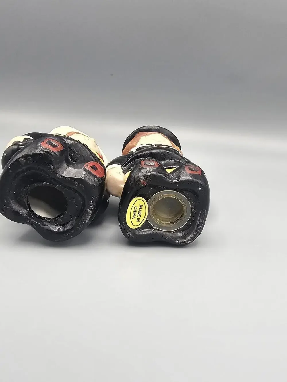 Vintage Pilgrim Couple Salt and Pepper Shakers Made in Japan